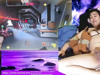 Buzz-Control Overwatch Stream – Emo TS Kitten Can’t Stop Squirming ball gagged and nipps clamped