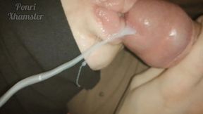 Real close-up blowjob! Her plump lips are perfect. Ponri