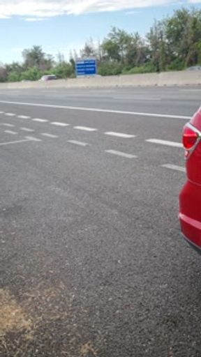 On the highway