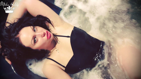 Sexy Pink lips &amp; wet hair fetish