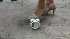 Clock and High Heel destruction