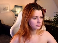 Amateur redhead Russian teen