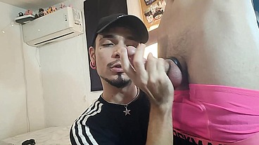 TWINK NEIGHBOR FORGET THE KEYS TO HIS HOUSE BUT HE DON'T FORGET TO FUCK ME!!!