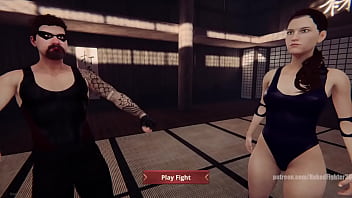 Lord Jerle VS Stefany (Naked Fighter 3D)