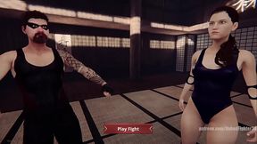 Lord Jerle VS Stefany (Naked Fighter 3D)