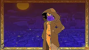 Princess Jasmines Steamy Blowjob Fantasy in Animated Arabian Nights