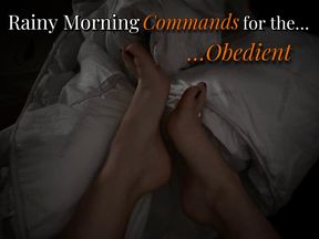 Rainy Morning Commands for the Obedient
