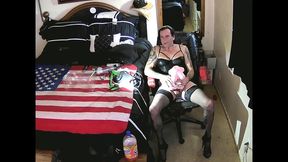 izamaeyouno - update #14 - sissy cd and his mini sex doll -