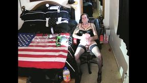 izamaeyouno - update #14 - sissy cd and his mini sex doll -