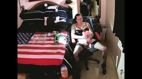 izamaeyouno - update #14 - sissy cd and his mini sex doll -