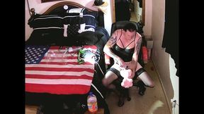 izamaeyouno - update #14 - sissy cd and his mini sex doll -