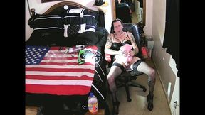 izamaeyouno - update #14 - sissy cd and his mini sex doll -