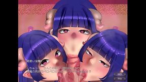 キス魔サキュバスと迷いの森〔日本語版〕フルギャラリー５　６