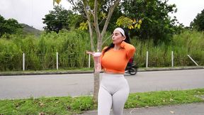 Fake Coach Takes Advantage of Me to Fuck My Huge Ass -jenifer Play