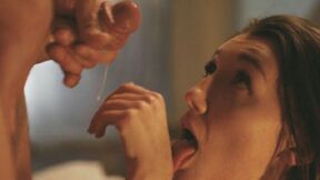 Maya used her snatch to entice Stirling do his job