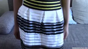 Rimjob enthusiast gets her face plastered in cumshot avalanche