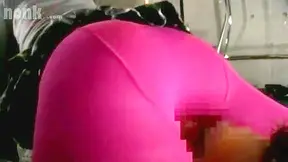 Pink Pantyhose Temptress Teases Steamy CFNM Bookstore Fantasies