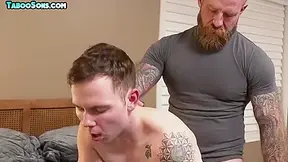 Kinky Stud Barebacked By Inked And Muscled Stepdaddy