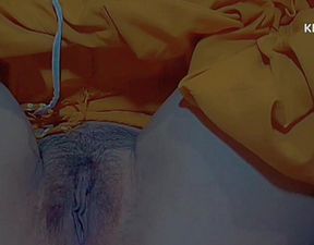 The Addicted Wife Shows off Her and in a Strenuous Masturbation Scene as She Strokes Her Wet Holes, All in a Precious Solo