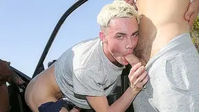 Drake Magnum Deepthroats Joe Exs Massive Rod – Epic Blowjob Scene – SayUncle Classics