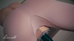 how to find a table corner! humping and squirting orgasm