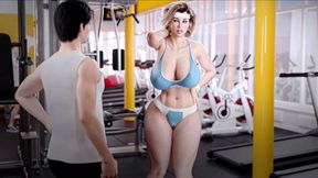 Milf Viciously Sucks a Huge Cock and Receives a Huge Cumshot - Apocalust Chapter 09 01