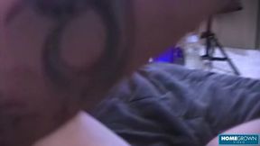 Lexi Lee Greets Two Thick Sticks Deep Inside Her Drenched Vag