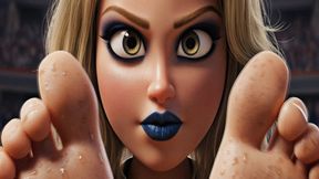 SWEATY SOLES AND BLUE LIPSTICK KISSES