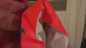 Inflating Floaties, a swim ring and small air mattress
