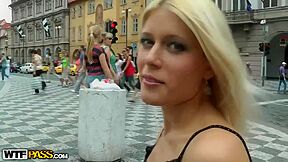 Tour On Prague With Wild Sex With Sweet Cat