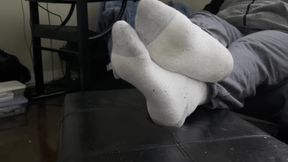 Come Worship My Dirty, After-work, Smelly White Socks