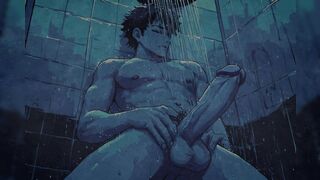 Homosexual Masculine Audio Dream: Stroking Off While Pal Observes