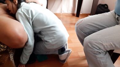Cuckold wife watches stranger make me cum quick