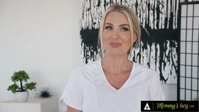 MOMMY'S BOY - Busty MILF Andi Avalon Seduces Her Teen Client In Steamy FUCK