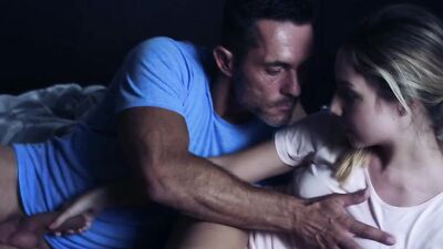 Horny dad fell in love with one of her daughter's teen friends