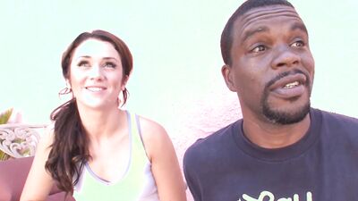 Skinny teen Heather uses the opportunity to fuck a BBC