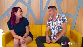Real Couple Wants to Jump Into Porn. Violeta Silvestre, Her First Time Ever, on Fakings