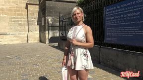 Beautiful MILF gets banged by a young stud in France