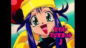 Chica Seduces Her Lover in Sensual Anime Puppet Fantasy Scene