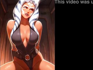 Mixed movie with Ahsoka three Animation comics hentai dc AI