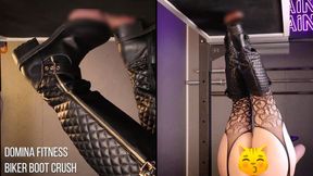 Biker Boot Ballbusting Crush!