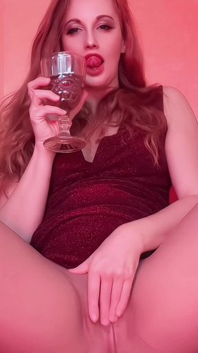 My Long Legs &amp; Wet Pussy Through Nylons on Our Date Night