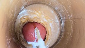 Super cum in  vagina ASMR Excellent internal camera 4k