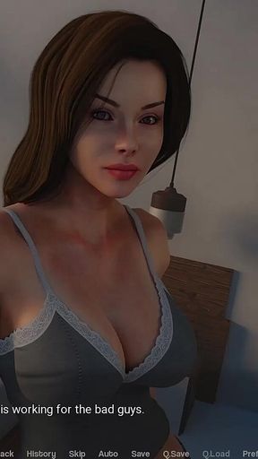 Fucking Stepcousin in Dressing Room- Away From Home #24 Animated Porn Gameplay