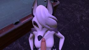 HELLUVA BOSS White guy fucked mouth pregnant Loona