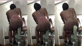 *members only* ass monkey s ass lips - gaysex bottom bitch recieves deep anal sex in panties - angle 5/6