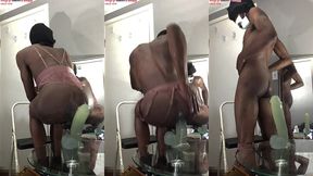*members only* ass monkey s ass lips - gaysex bottom bitch recieves deep anal sex in panties - angle 5/6