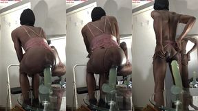 *members only* ass monkey s ass lips - gaysex bottom bitch recieves deep anal sex in panties - angle 5/6
