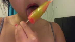 Hot Summer Nite: Asian Teen&#039;s Melty Bliss with Popsicle &amp; Solo Play