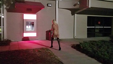 Full Nude Stripping in Public